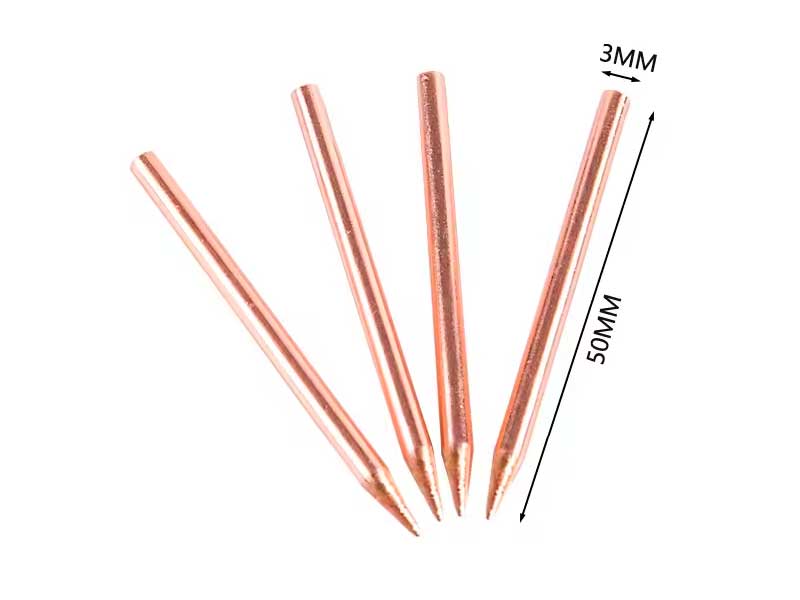 Electrozi pentru sudură în puncte baterii, cupru aliaj, precizie profesională