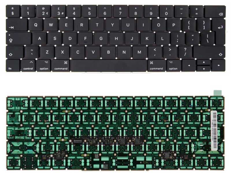 Tastatură Laptop MacBook Pro 15 A1707 Mid 2017 Iluminată – Compatibilă Late 2016 / Mid 2017