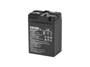 Acumulator plumb-acid 6V – 4Ah – VRLA AGM sigilat – Vipow BAT-LEAD-07 pentru echipamente electrice și sisteme backup