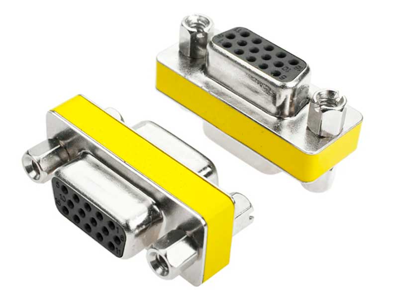 Adaptor Monitor HD15 Mamă – HD15 Mamă – Cuplaj VGA pentru Prelungire și Conectare