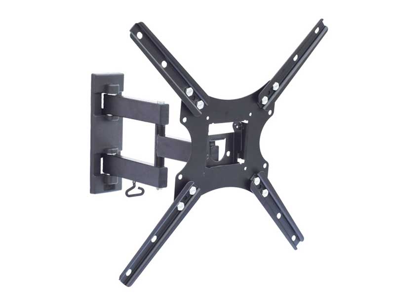 Suport TV LCD 26–55 inch cu 2 Brațe Mobile – Inclinare ±15°, Rotire 180° și Extensie 36 cm