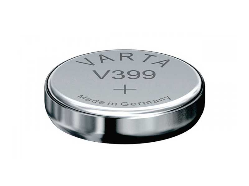 Baterie Varta V399 (AG7) – 1.55V oxid de argint, SR57, pentru ceasuri și dispozitive miniaturale