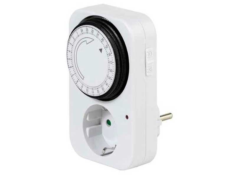 Priză mecanică programabilă 3500W Alien – temporizare 15 minute, 16A