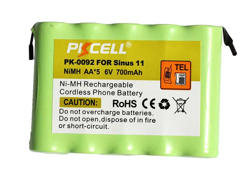 Grup acumulatori PKCELL 6V 700mAh – 5×R6 Ni-MH pentru dispozitive portabile
