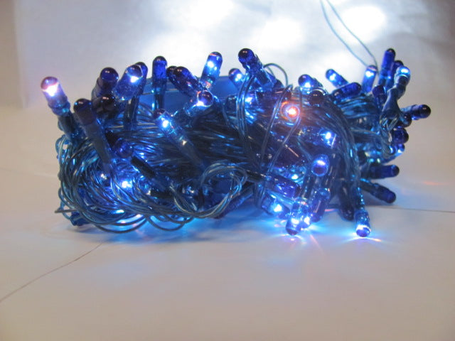 Instalație pom 100 LED-uri albastre – Șir luminos decorativ pentru brad și interior