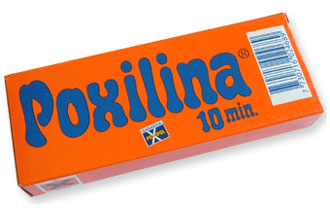 Adeziv Epoxidic Poxilina – Chit Reparare Rapidă, Întărire în 10 Minute