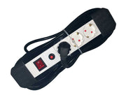 Prelungitor cu Protecție la Supratensiune 3 Cai 5m Alien – Siguranță Sporită & Acoperire Extinsă