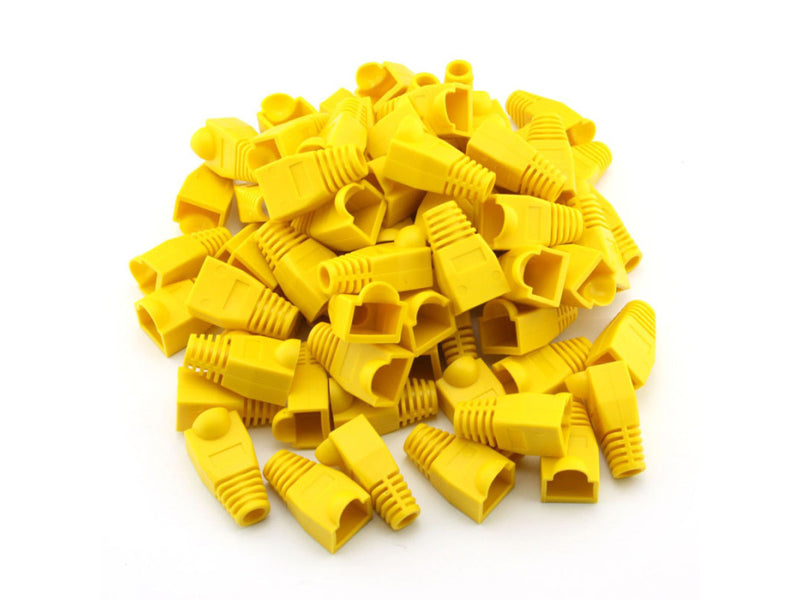 Protecție Mufă UTP Galbenă – Set 100 Bucăți