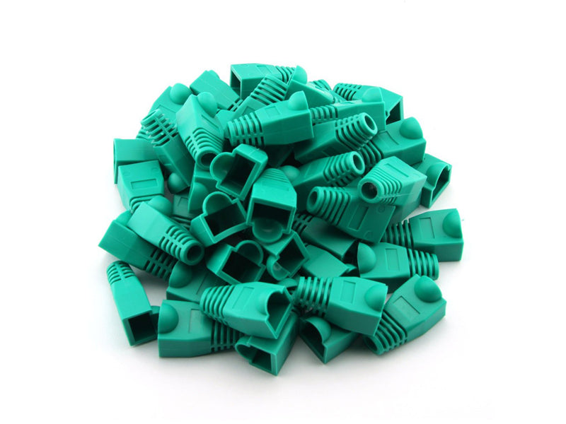 Protecție Mufă UTP Verde – Set 100 Bucăți