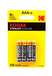 Set 4 baterii R3 Kodak Extralife Alkaline – AAA 1.5V
