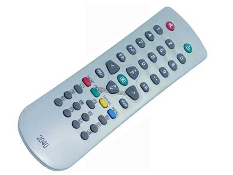 Telecomandă 2040 Mică – Telecomandă originală compatibilă Vestel și Eurocolor