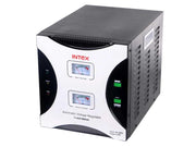 Stabilizator Tensiune 220V 3000VA Intex – Protecții Complete, Relee, 1800W, 140–280V