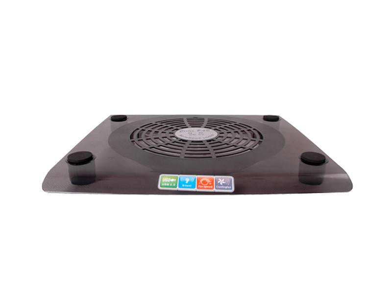 Suport laptop cu răcire Intex CP07, ventilator 220mm și design ergonomic