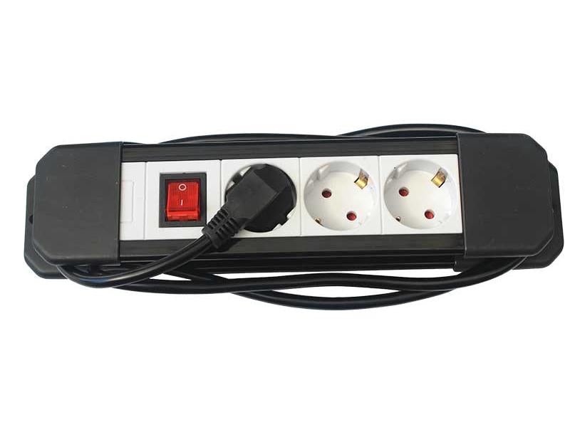 Prelungitor 3 Cai 5m 3x1.5mm² cu Întrerupător HQ Alien – Premium pentru Utilizare Intensivă