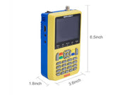 Satfinder Digital iBravebox V8 – Full HD DVB-S/S2, H.264, Display 3.5