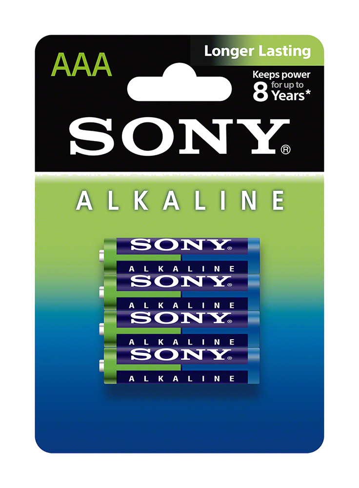 Set 4 baterii Sony alcaline R3 – AAA 1.5V