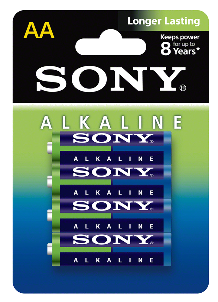 Set 4 baterii Sony alcaline R6 – AA 1.5V