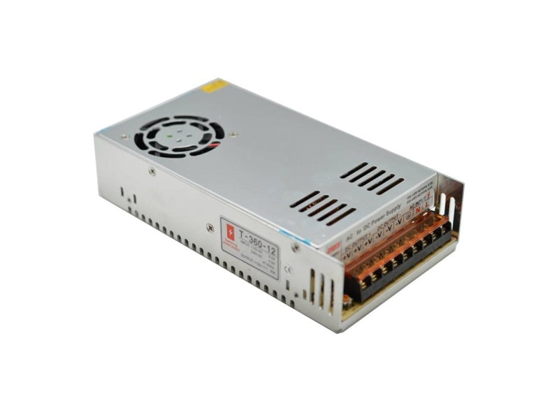 Sursă în Comutație 220V → 12V 360W – 30A, Alimentare LED, CCTV, Sisteme Electronice