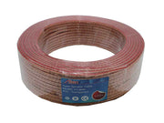 Cablu Difuzor Transparent 2x1.5mm² – Rola 100m, Cablu Audio pentru Sisteme de Putere Medie