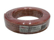 Cablu Difuzor Transparent 2x2.5mm² – 25m, Cablu Audio pentru Sisteme de Putere Medie și Mare