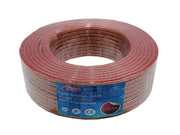 Cablu Difuzor Transparent 2x2.5mm² – Rola 100m, Cablu Audio pentru Sisteme de Putere Mare