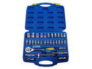 Trusă tubulare CR-VN 32 piese 1/2”, set profesional pentru mecanică și service auto