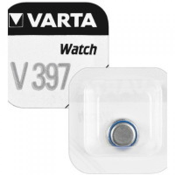 Baterie Varta V397 (AG2) – 1.55V, oxid de argint, pentru ceasuri și dispozitive miniaturale